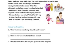 Printable 2nd Grade Reading Worksheets That Are Peaceful Russell Website