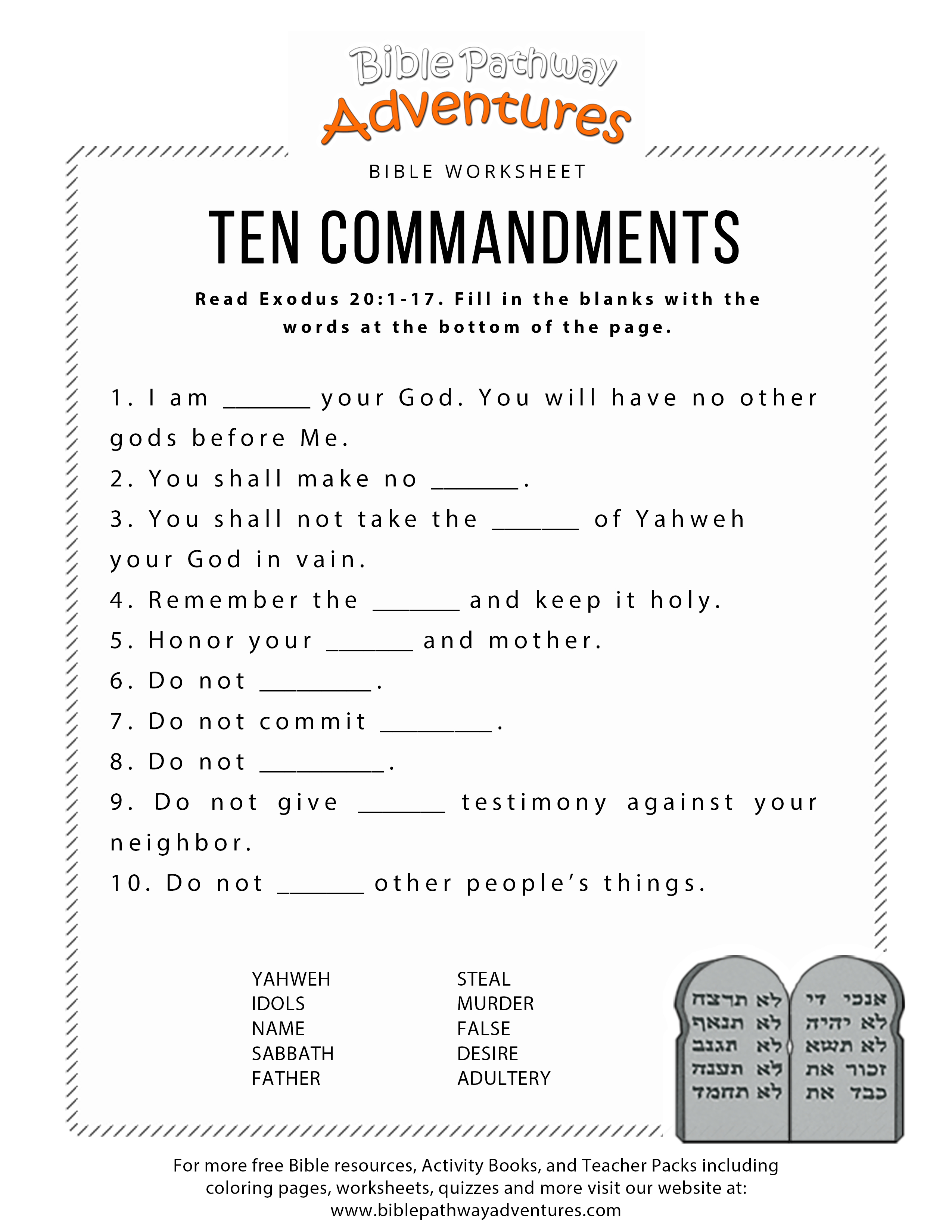 Free Printable Bible Games For Youth Free Printable