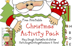 Free Christmas Printable Pack Learning Activities For Kids