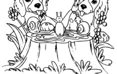 Free Printable Puppies Coloring Pages For Kids