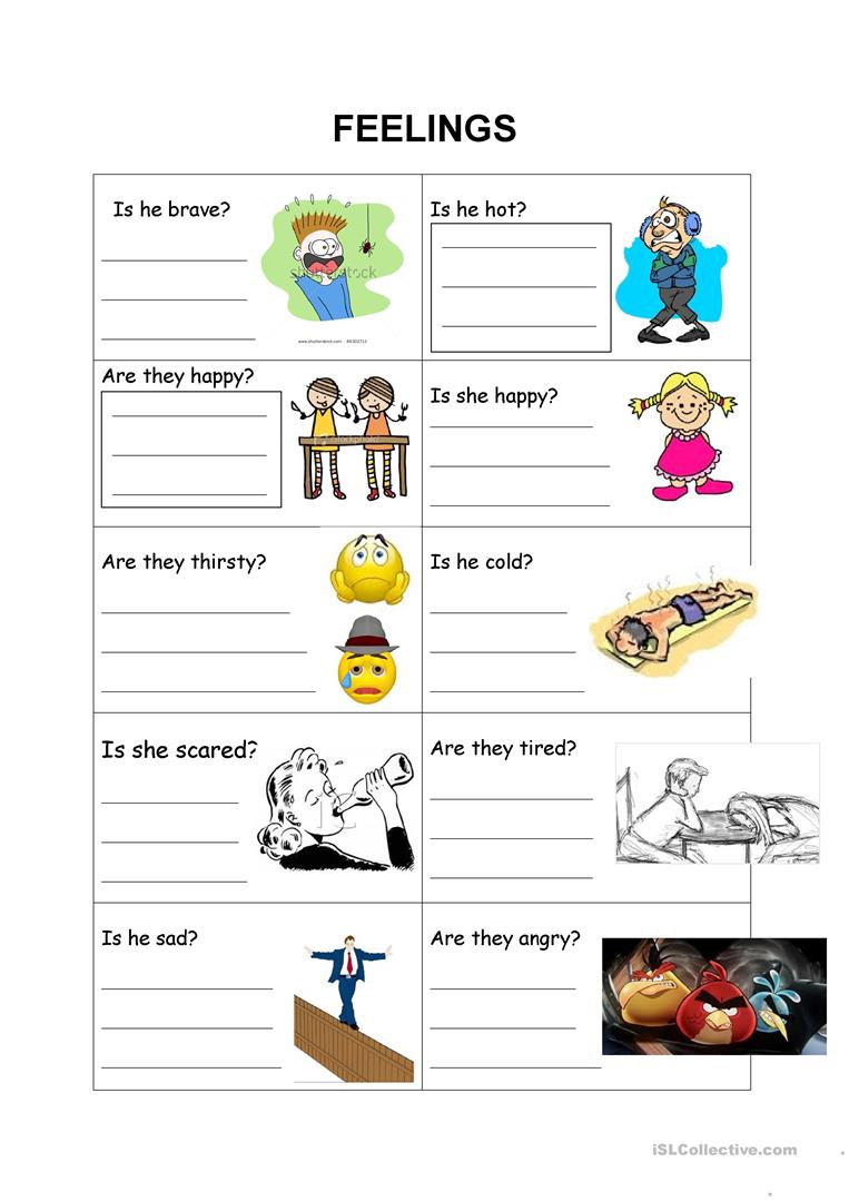 Feelings Worksheet Free ESL Printable Worksheets Made By Teachers