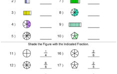 Fractions 3rd Grade Math Worksheets Learning Printable