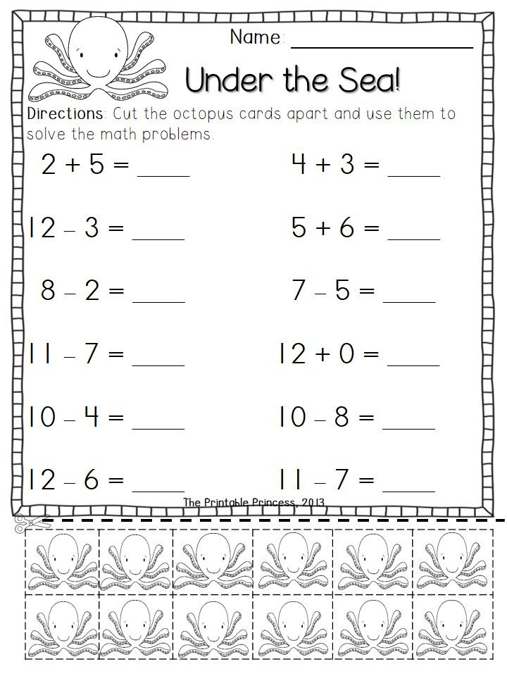 Free Printable Mixed Addition And Subtraction Worksheets Learning How 