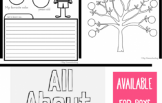 All About Me Worksheet A Printable Book For Elementary Kids