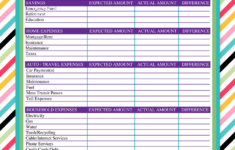 Great Monthly Budget Worksheet Printable Pdf Literacy Worksheets