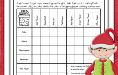 Teach Child How To Read Free Printable Christmas Math Worksheets For