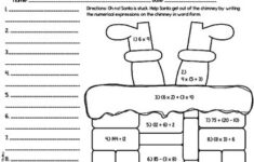 Christmas Math 5th Grade Christmas Worksheets By Jennifer Findley