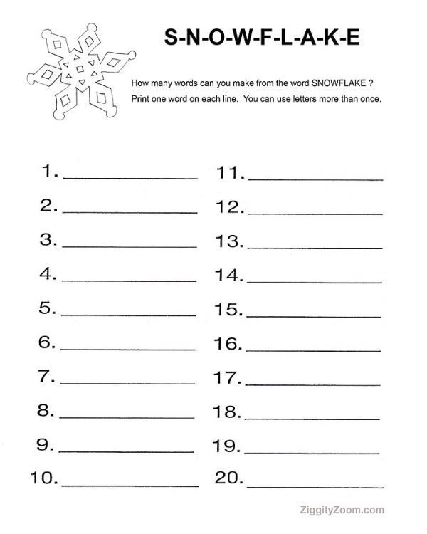Fun Engaging Christmas Worksheets For Middle School Yahoo Image 