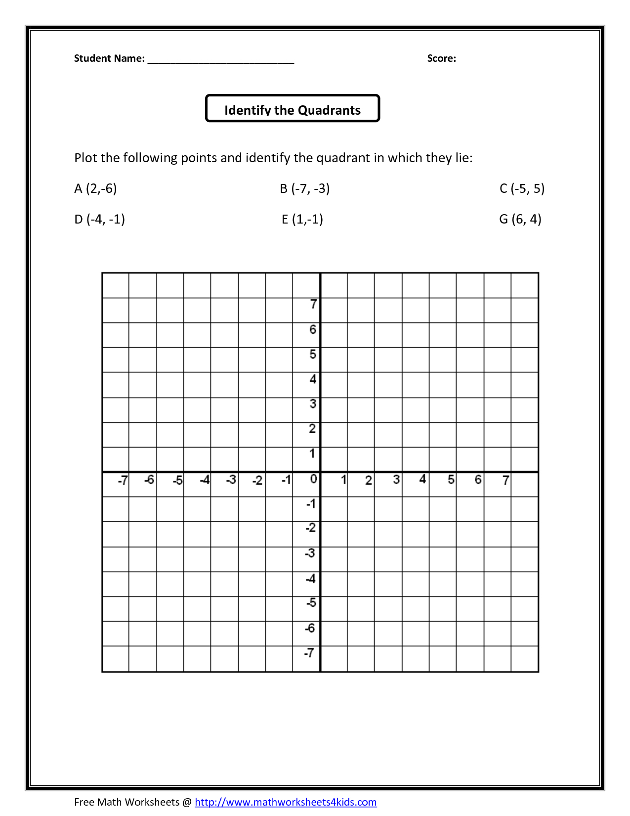 Free Printable Coordinate Graphing Worksheets Printable Worksheets Free Printable Coordinate Graphing Worksheets Printable Worksheets