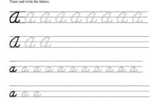 Basic Cursive Writing Worksheets Pdf Writing Worksheets Free Download