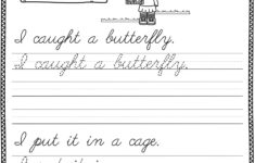 Cursive Writing Sentences Worksheets Pdf Writing Worksheets Free Download