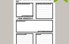 Daily Devotional Prayer And Scripture Study Worksheet