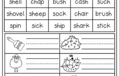 Digraph Worksheet Packet Ch Sh Th Wh Ph Kindergarten Digraphs