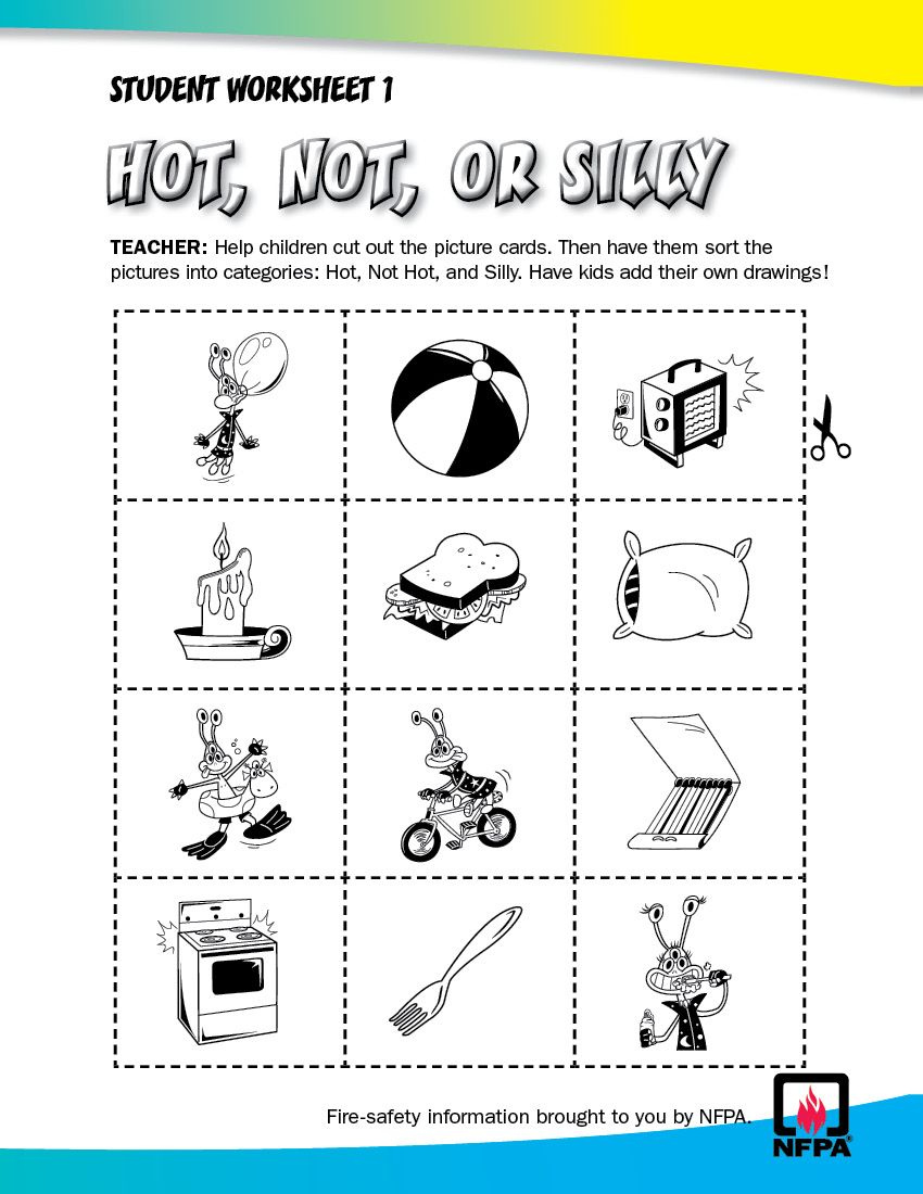 Free Printable Worksheets On Health And Safety Learning How To Read