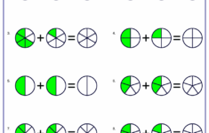 Graphical Adding Fraction Worksheets Free Printable Worksheets