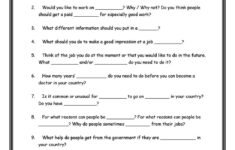 Free Printable Employability Skills Worksheets Learning How To Read