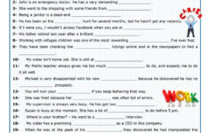 Work Job Career English ESL Worksheets For Distance Learning And