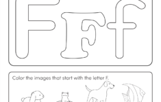 8 Best Free Printable Alphabet Worksheets Letter F Printablee