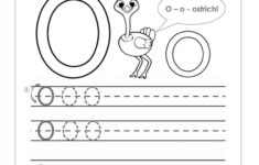 Letter O Worksheets For Preschool Activity Shelter