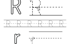 Free Letter R Alphabet Learning Worksheet For Preschool