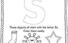 Printable Letter S Worksheets For Kids 101 Activity