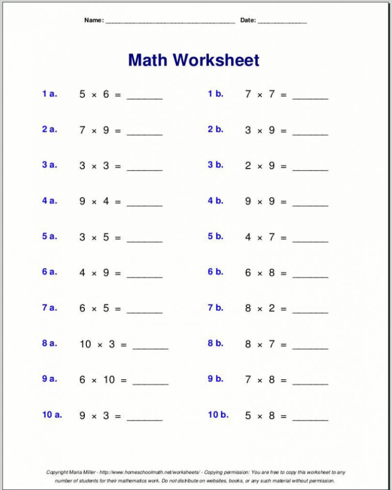 Free Printable Christmas Math Worksheets For 4th Grade