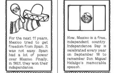 Mexican Independence Day Printable Worksheets Learning How To Read