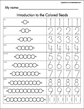 Free Printable Montessori Math Worksheets Printable Worksheets