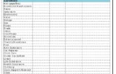 Free Calendar Printable Monthly Budget Worksheet Free Calendar Template