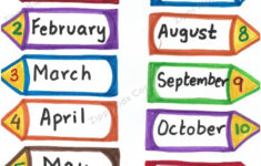 Months Of The Year Worksheets Zippi Kids Corner