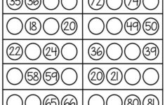 Free Fun Missing Number Worksheets Tulamama