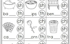 Digraphs Sh Ch Th Multiple Choice Worksheet Free Esl Free