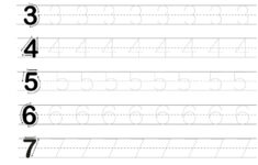 Free Printable Tracing Letters And Numbers Worksheets