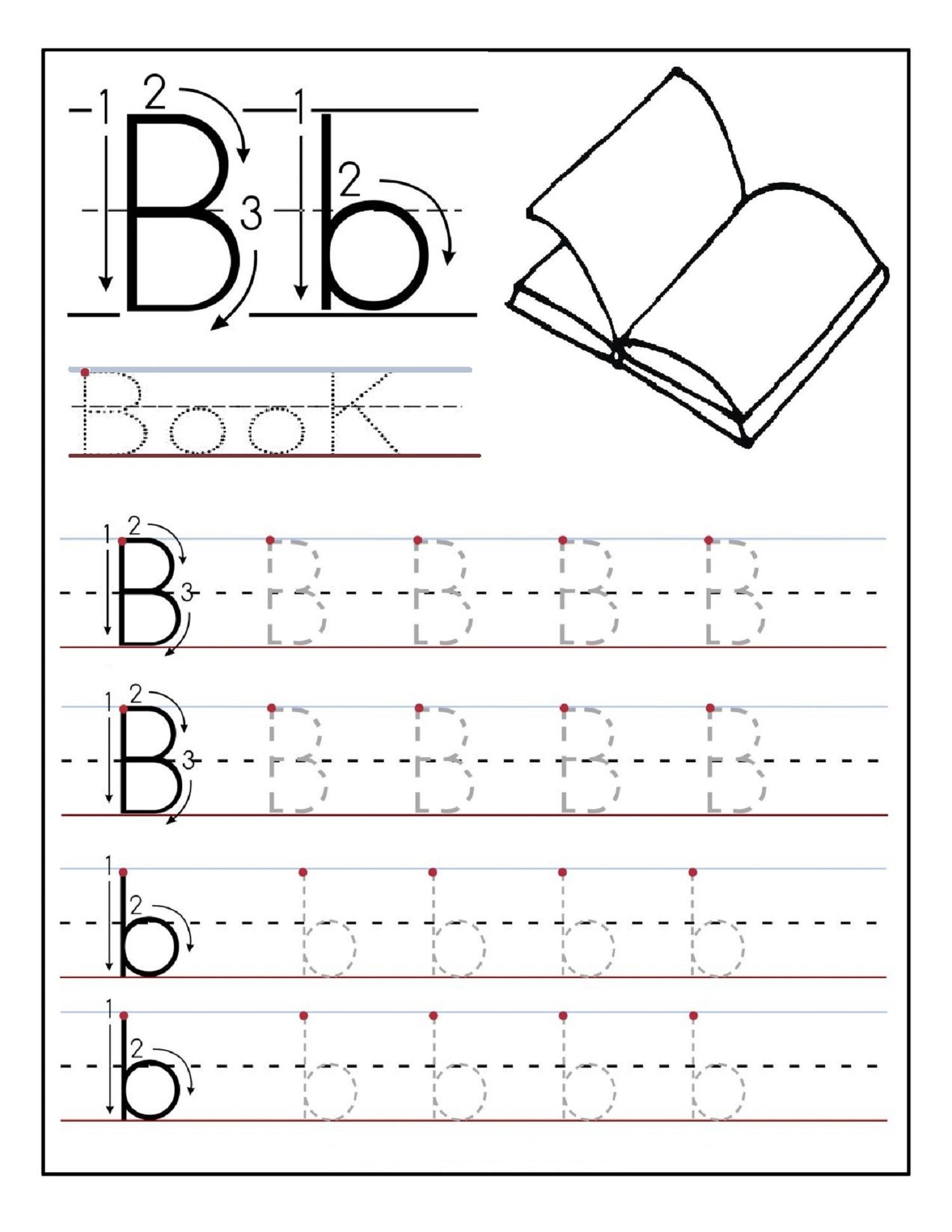 Alphabet Tracing Printables Best For Writing Introduction Alphabet 
