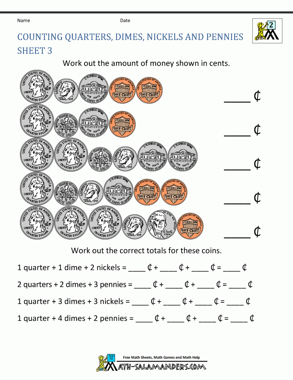 Printable 2nd Grade Math Worksheets That Are Critical Bailey Website