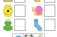 Rhyming Words Worksheet For Kindergarten Kindergarten Worksheets