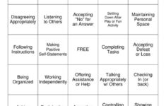 Social Skills Bingo Cards To Download Print And Customize