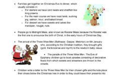 Free Printable Spanish Christmas Worksheets AlphabetWorksheetsFree