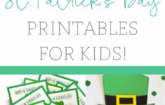 Free St Patrick 39 s Day Printables