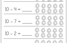 Free Fall Math Worksheet For Kindergarten Subtraction Made By Teachers