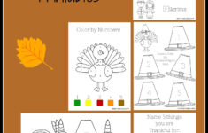 Teach Child How To Read Free Printable Thanksgiving Day Worksheets