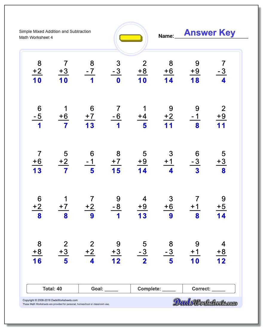 Free Printable Touch Math Worksheets Printable Worksheets