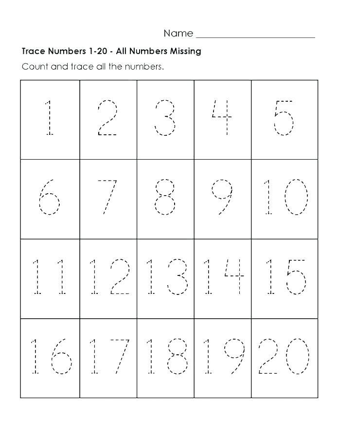 Free Printable Tracing Numbers 1 10 Worksheets Pdf Barry Morrises 