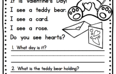 1st Grade Valentine Worksheets Printable Worksheet