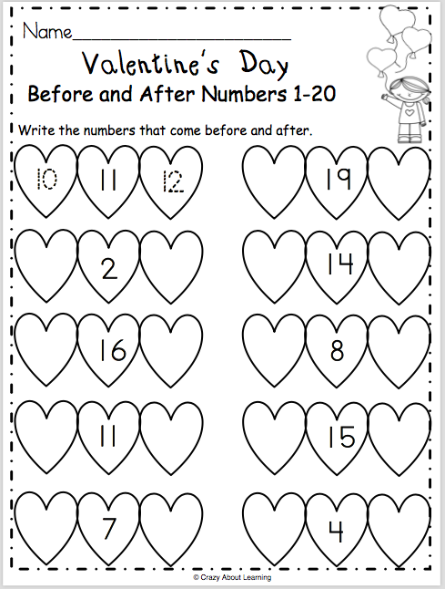Free Valentine 39 s Day Math Worksheet Made By Teachers