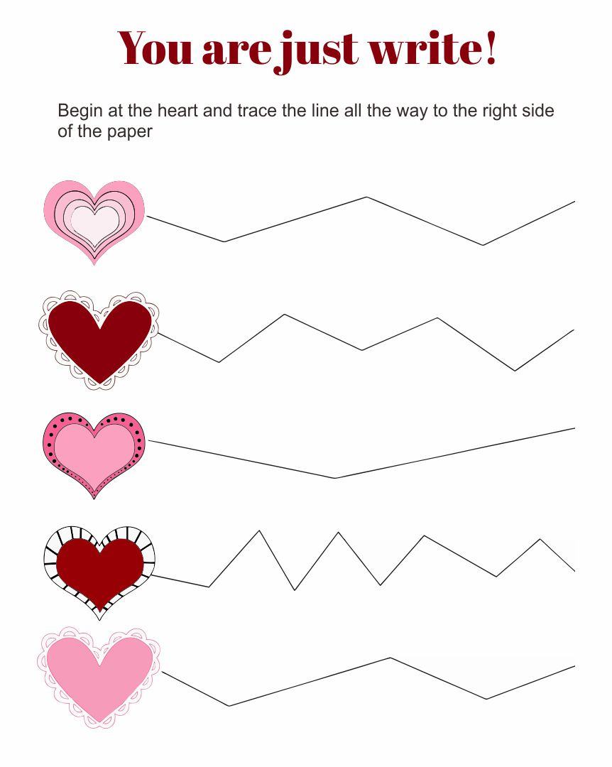7 Best Valentine 39 s Free Printable Cutting Worksheets Preschool 