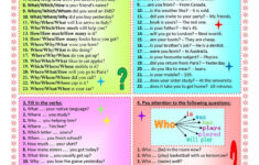 Wh Questions Worksheet Free ESL Printable Worksheets Made By Teachers
