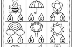 Spring Kindergarten Worksheets May Made By Teachers