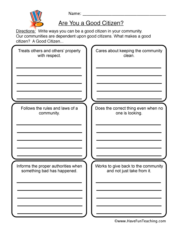 Community Worksheets Page 3 Of 4 Have Fun Teaching