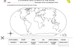 35 Label The Continents And Oceans Worksheet Label Design Ideas 2020